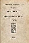 Βιβλιολογία και βιβλιοθηκονομία. Πρόλογος : Γ.ΧΑΡΙΤΑΚΗ