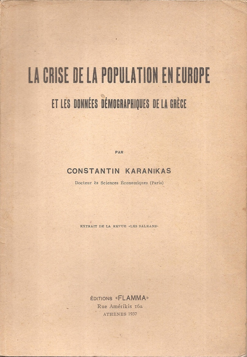 La crise de la population en Europe et les données démographiques de la Grèce