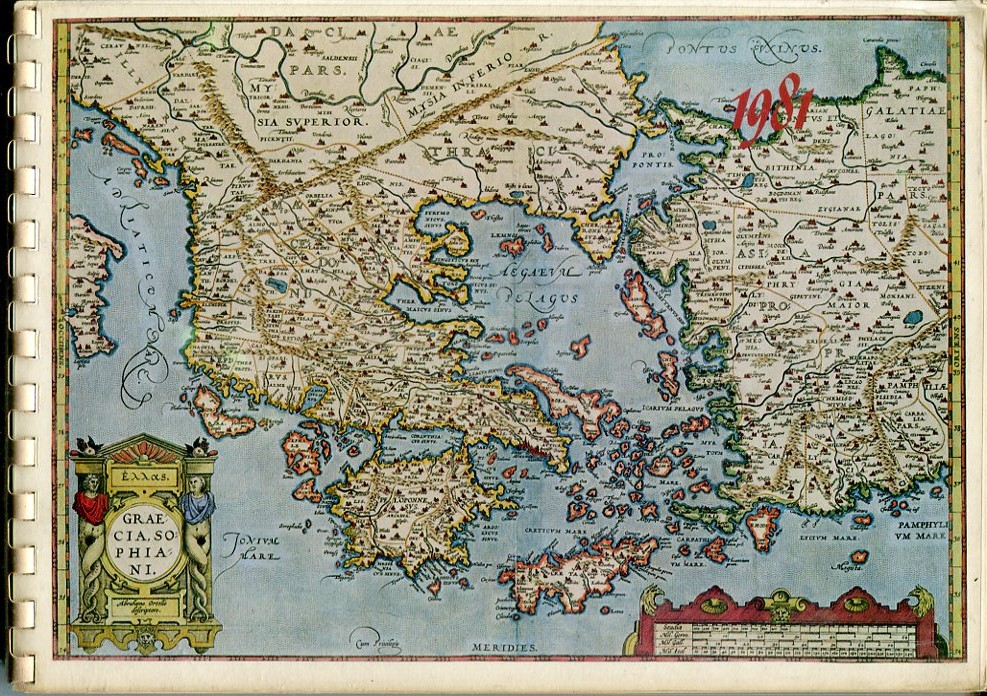 Lykion Ton Hellinidon London, Diary 1981, Topographical views of Greece