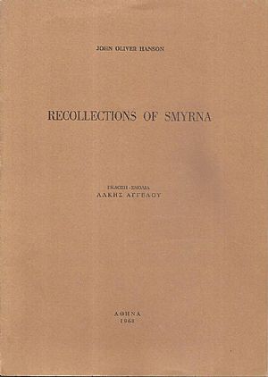 Recollections of Smyrna Recollections of Smyrna